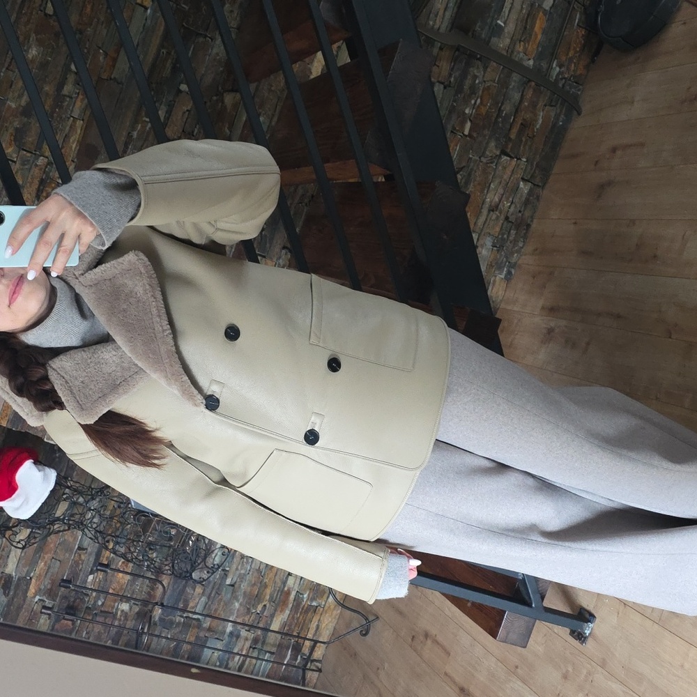 REVERSIBLE DOUBLE-FACED COAT - Picture 9 of 17